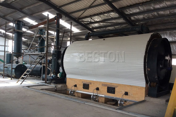 Waste Tyre Pyrolysis Plant