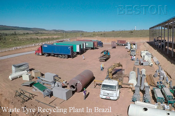 Waste Tyre Recycling Plant