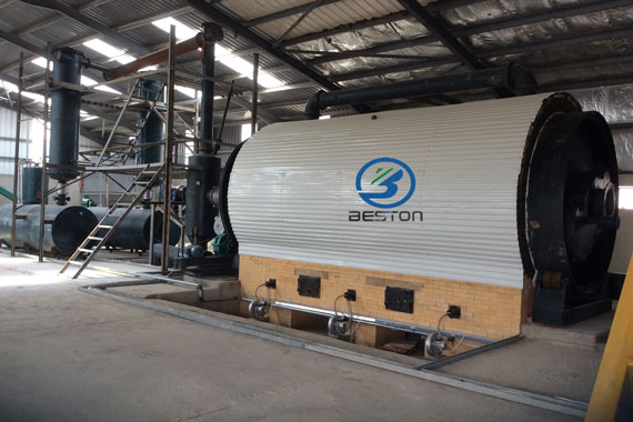 Tire pyrolysis plant was successfully installed in Jordan