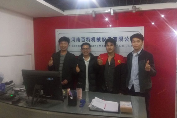 Thailand Customers Came to Visit China Beston