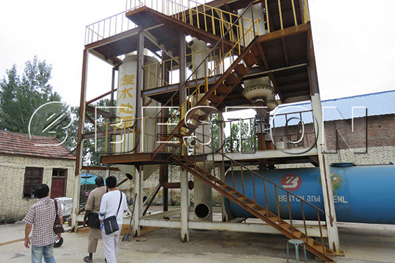 Senegalese Customers Visit Beston Pyrolysis Plant