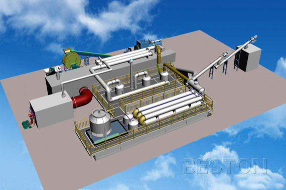 Beston continuous pyrolysis plant