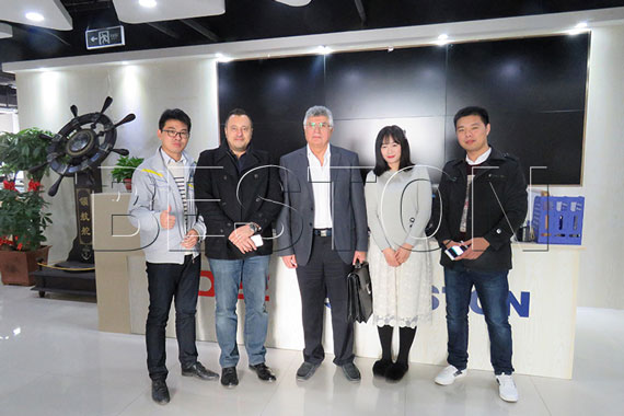 Lebanese Customers Visit Beston Medical Waste Pyrolysis Plant