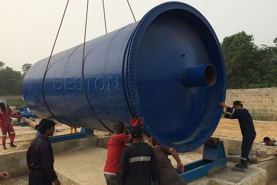 waste tire pyrolysis equipment