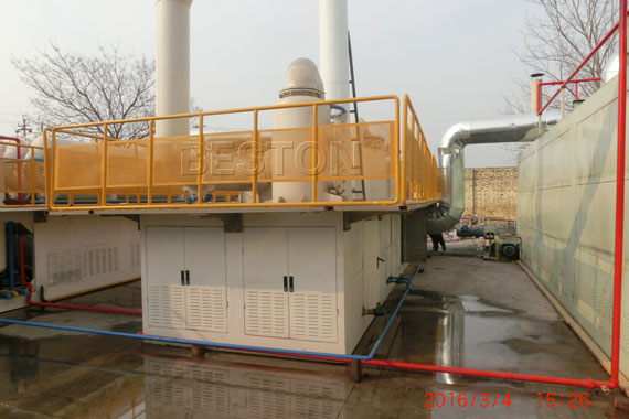 Waste Tire Pyrolysis Plant