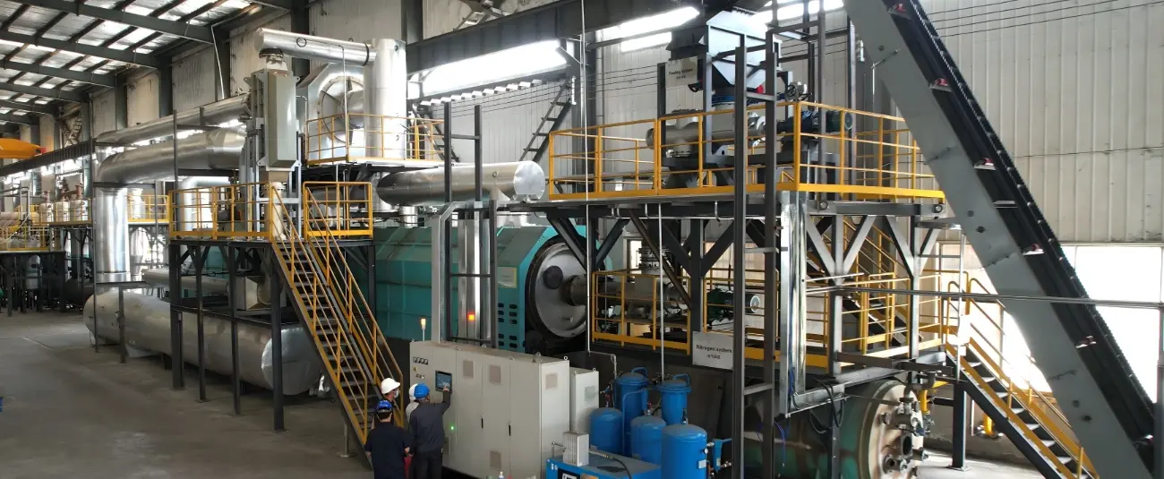 Continuous Oil Sludge Pyrolysis Plant